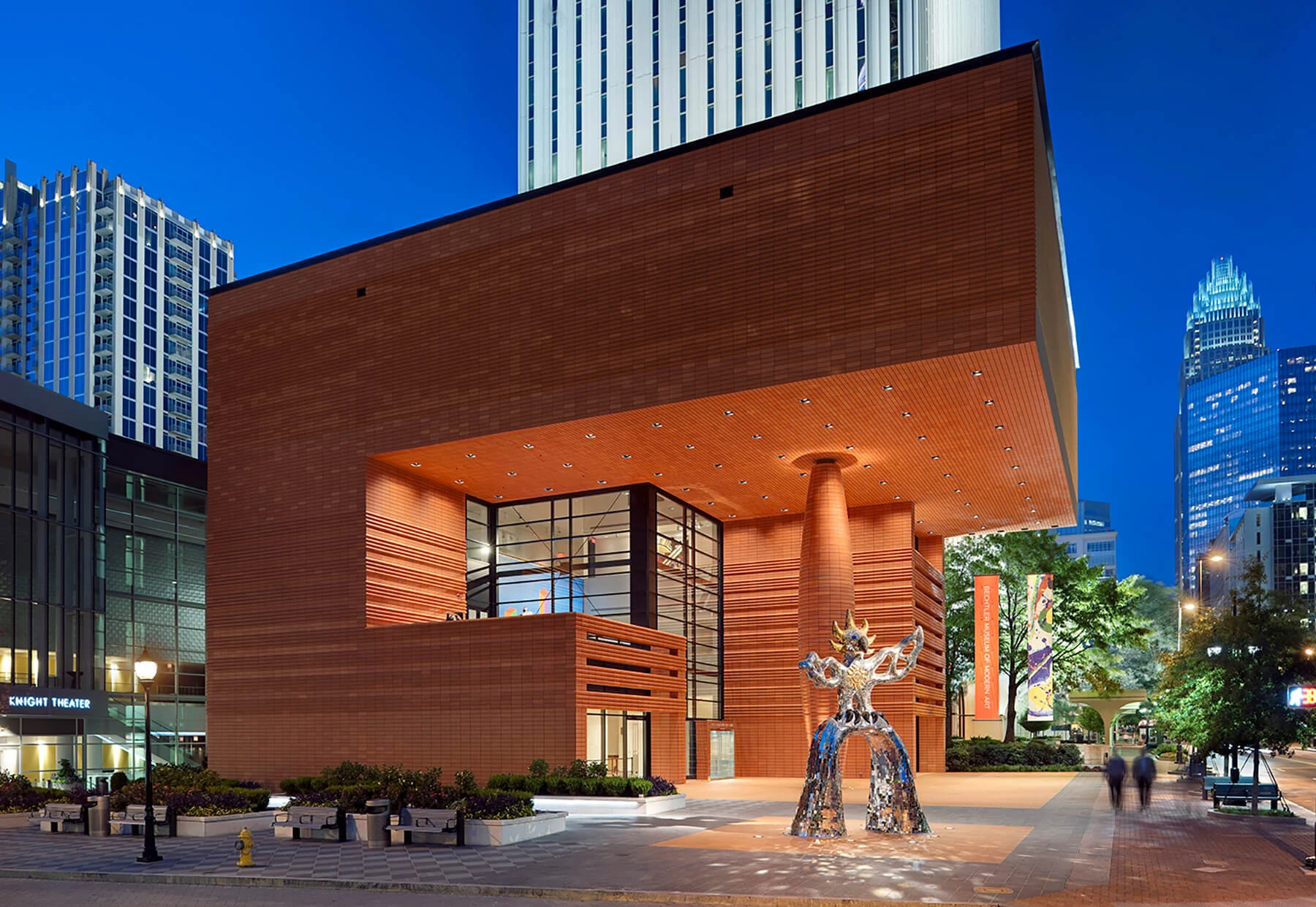 Bechtler Museum of Modern Art in Charlotte, built by Rodgers Builders